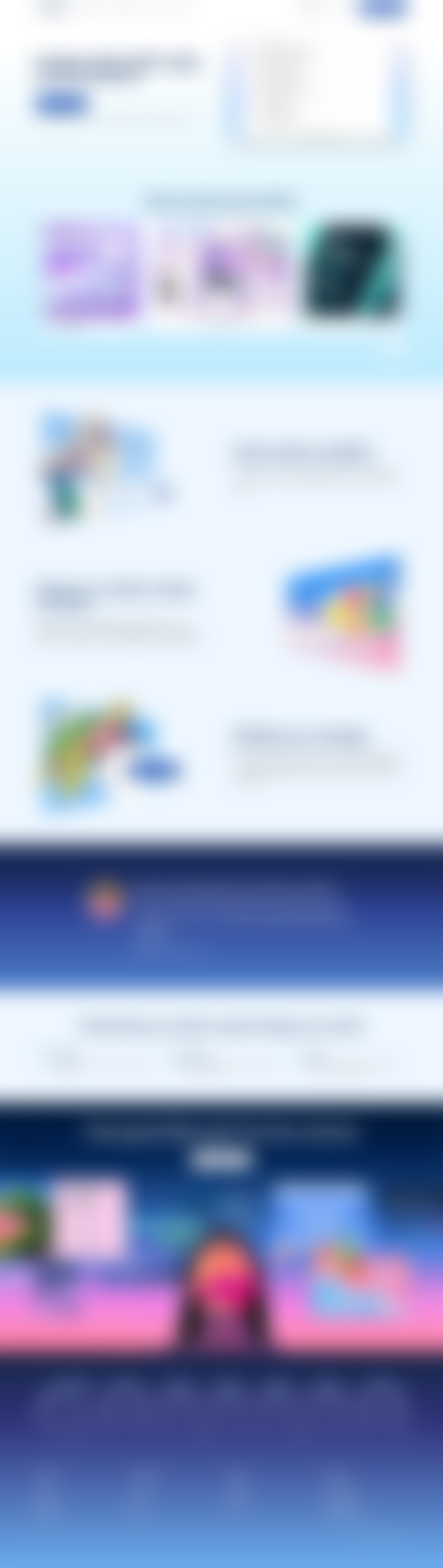 Gamma
				feature page example