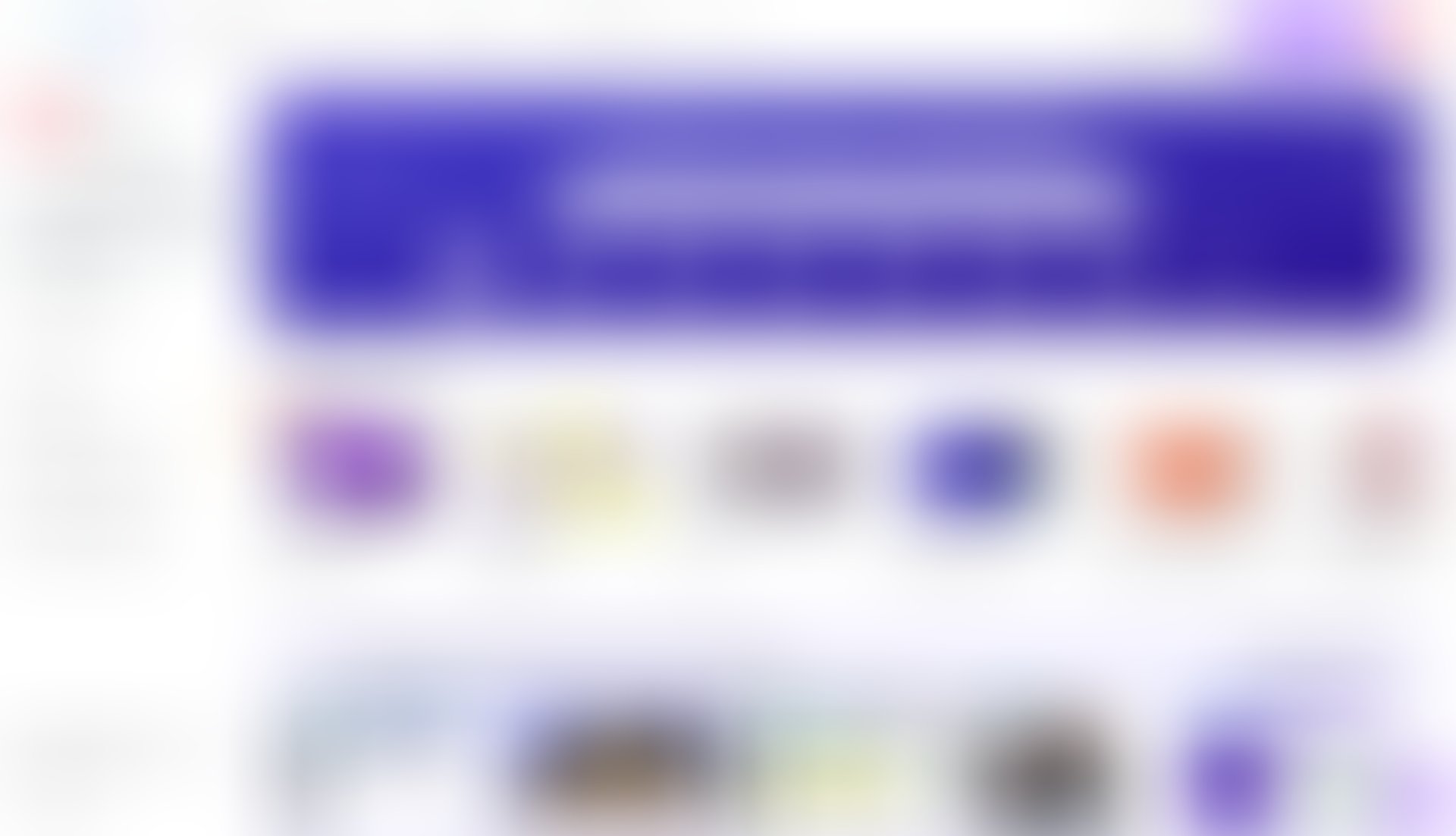 Canva
				home page example