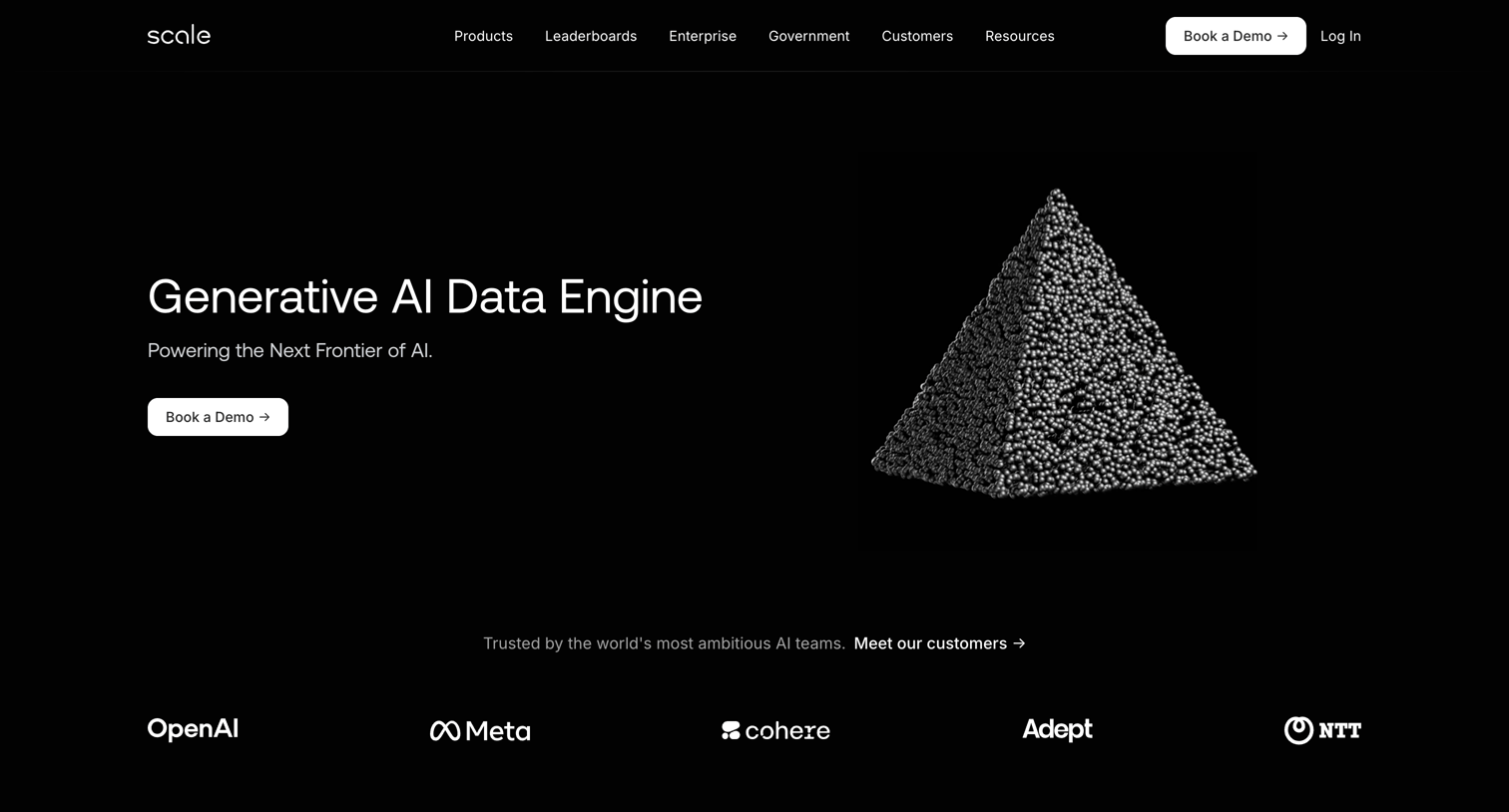 Scale - Generative AI Data Engine screen