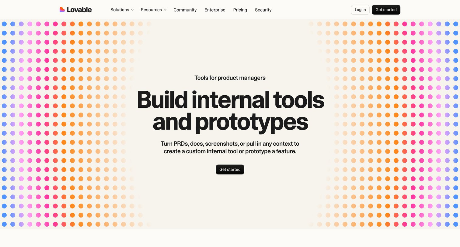 Lovable - Best No-Code App Builder for Product Managers  Tools for Product Managers  Lovable screen