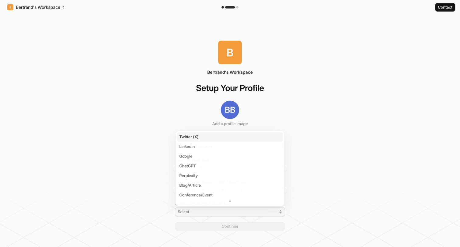 Profile — Tembo from Tembo