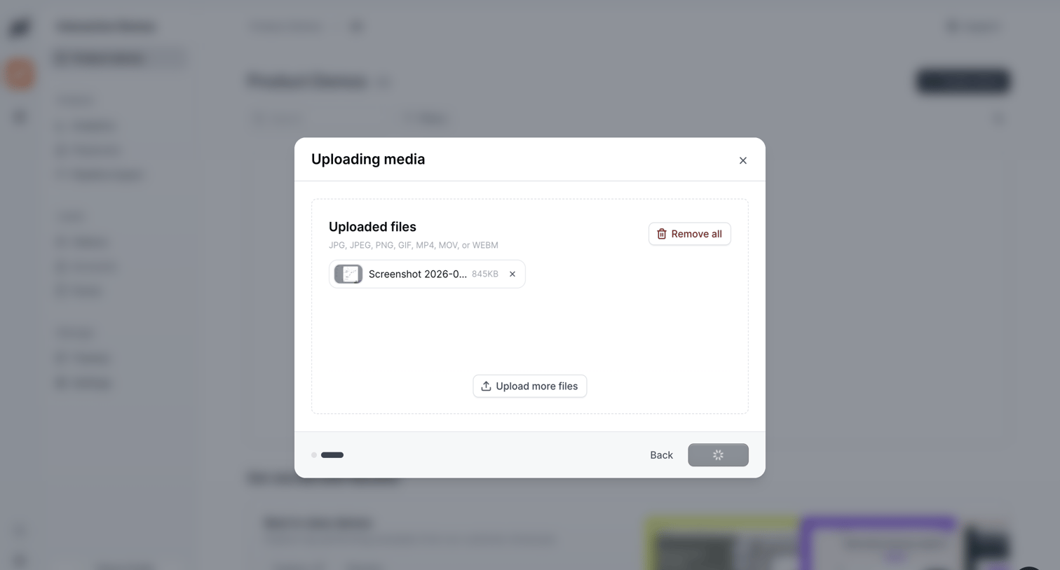 Navattic - Product Demos · nicelydone3 screen
