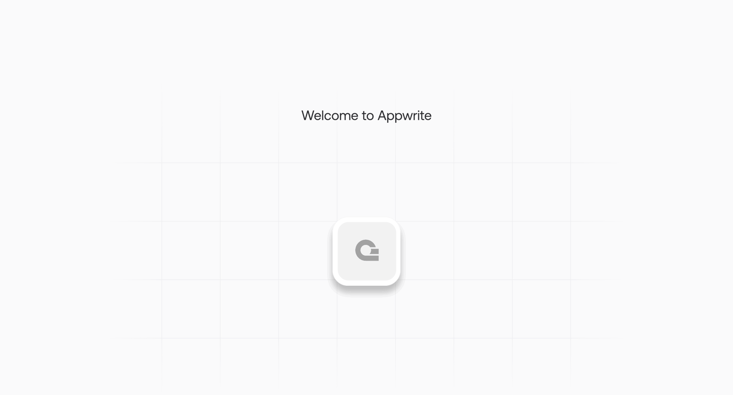 Appwrite - Create project - Appwrite screen