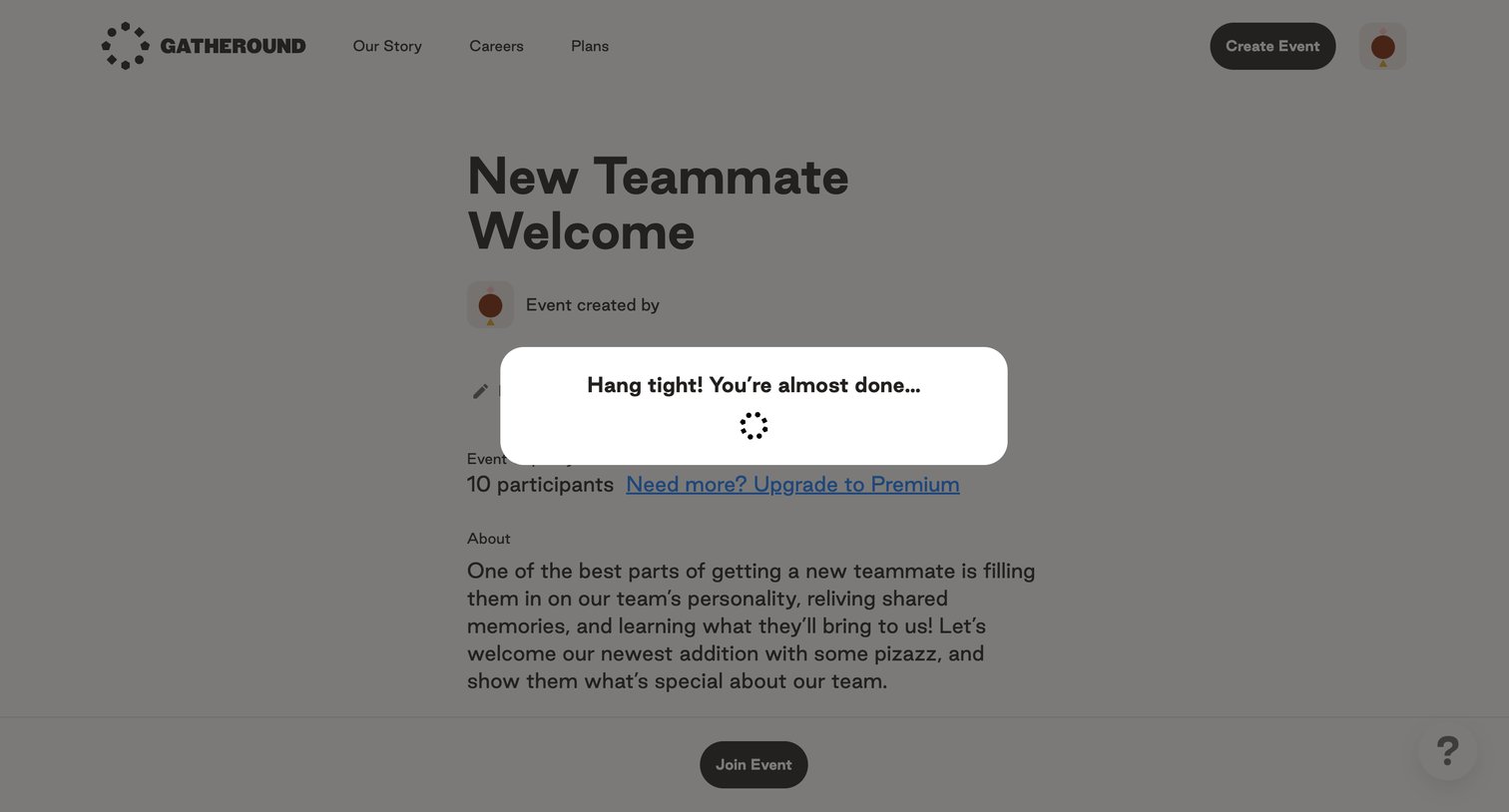 Gatheround - Gatheround — A better way to bring your people together screen