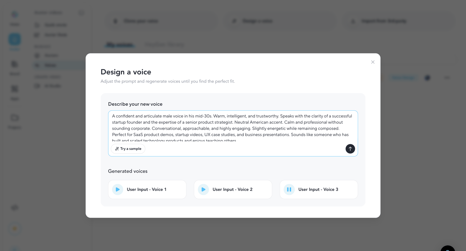 HeyGen - HeyGen - Avatar screen