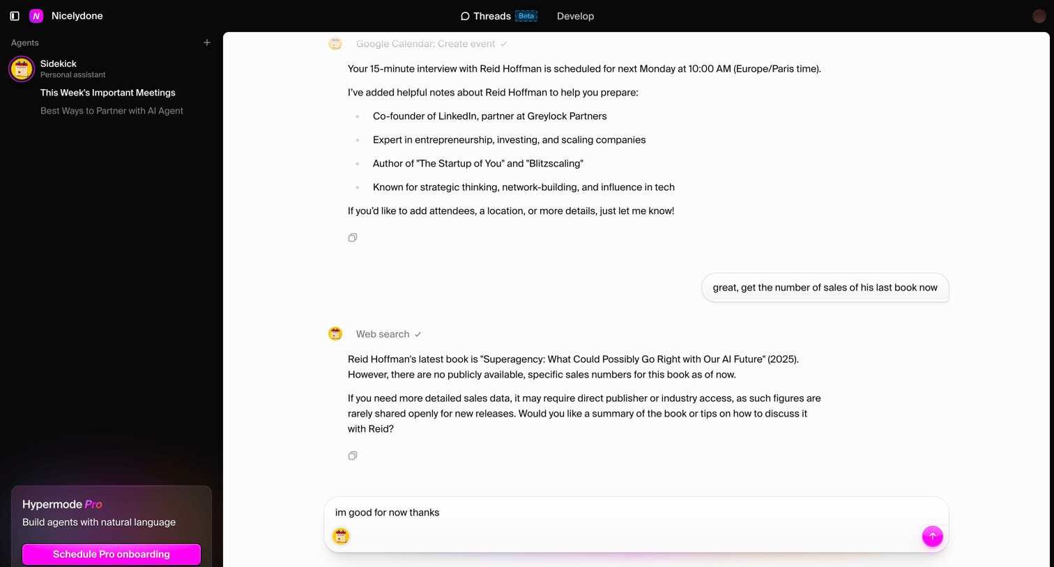 Hypermode - Hypermode – The AI development platform screen