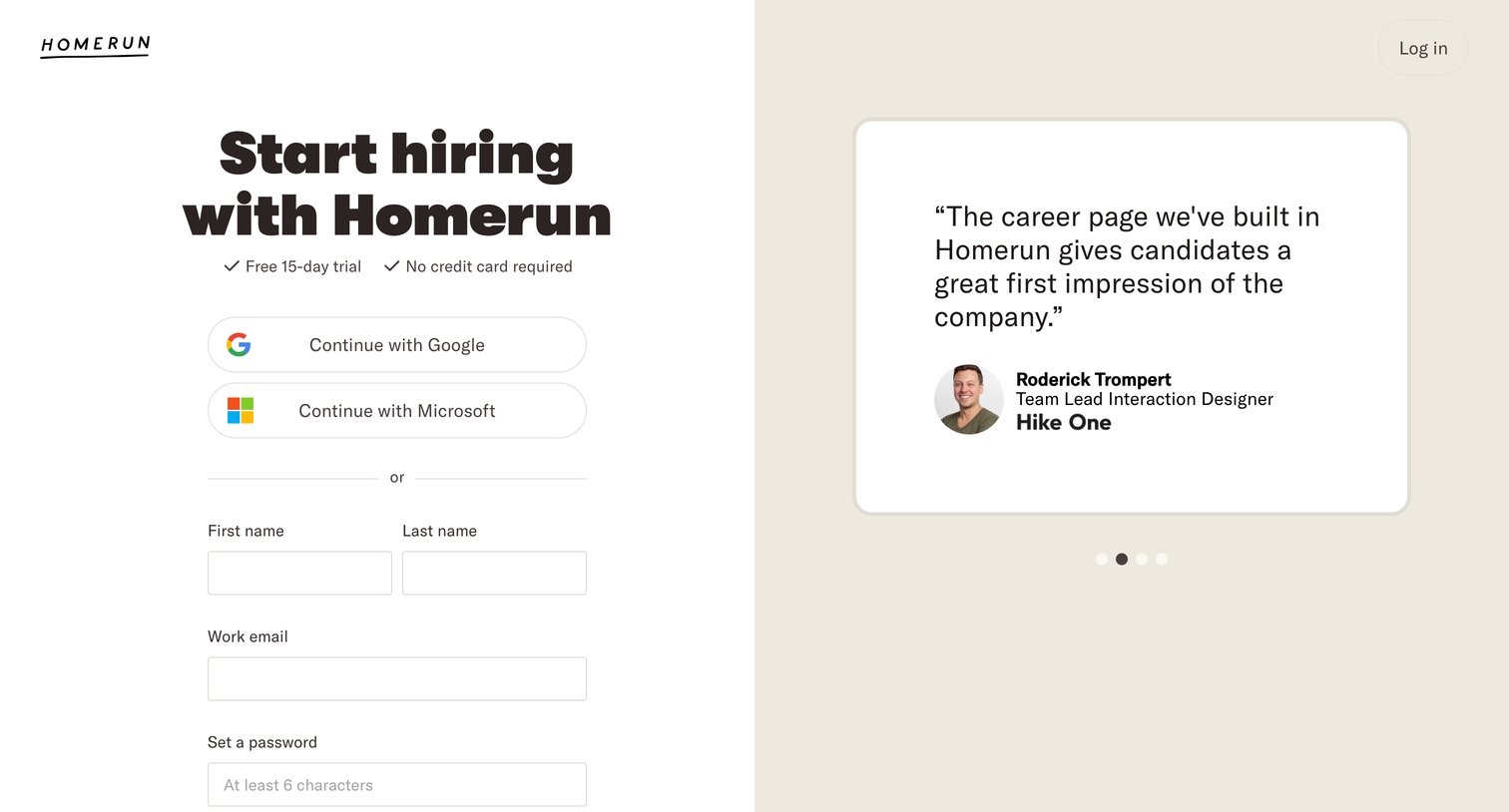 Homerun screen