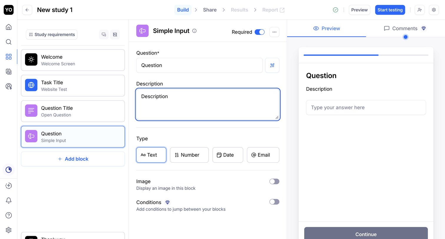 Maze - Your first project - Maze Draft screen