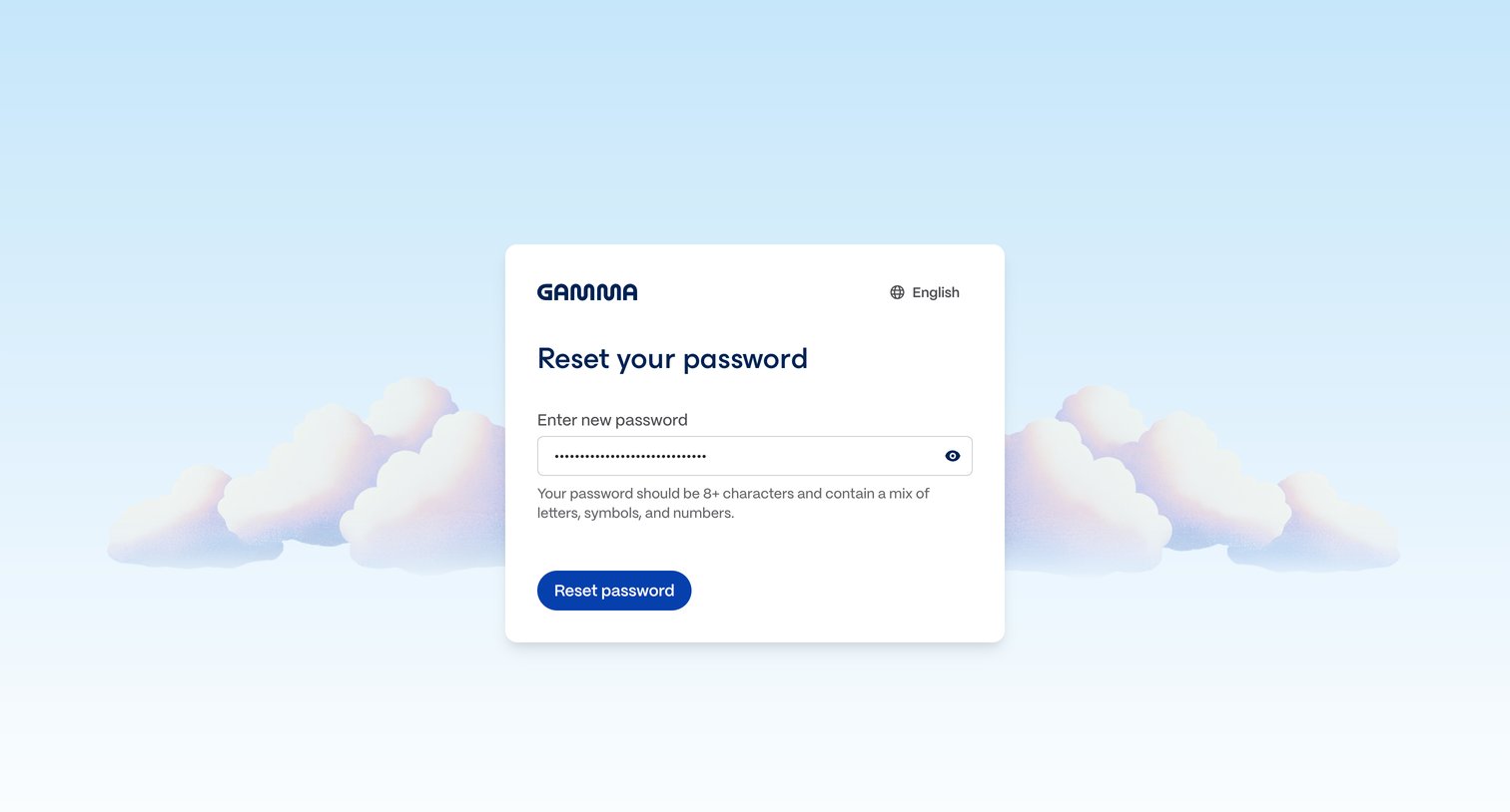 Gamma screen