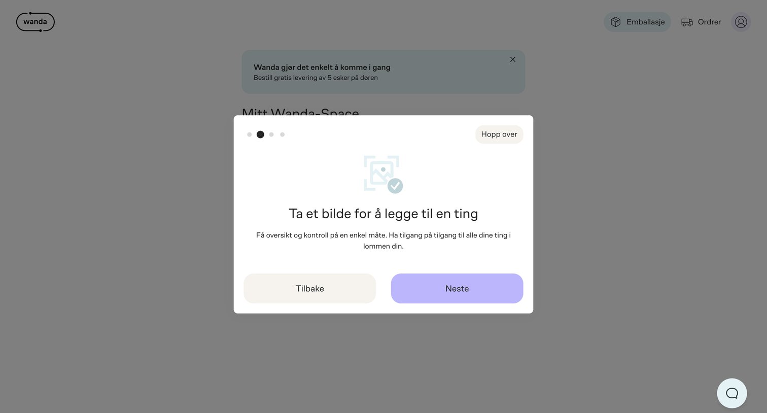 Wanda - Space – Wanda screen