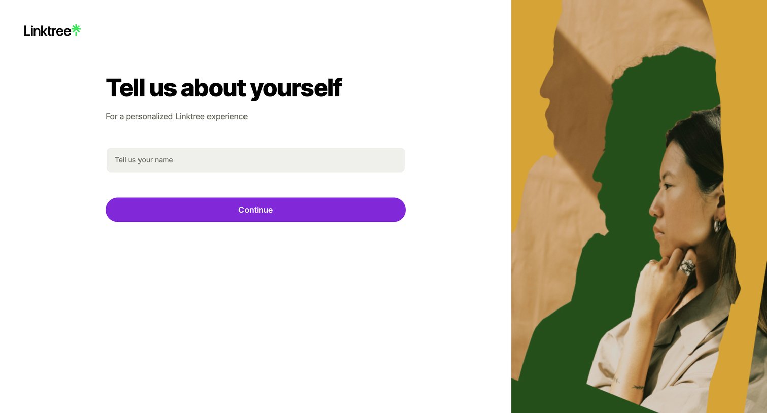 Linktree - Linktree | Create an account for free screen
