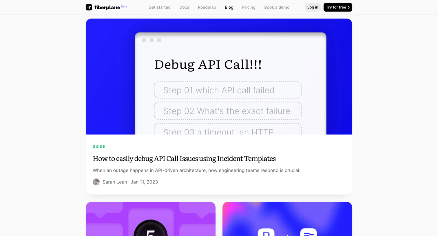 Fiberplane - Fiberplane - Collaborative Notebooks for debugging your infrastru screen