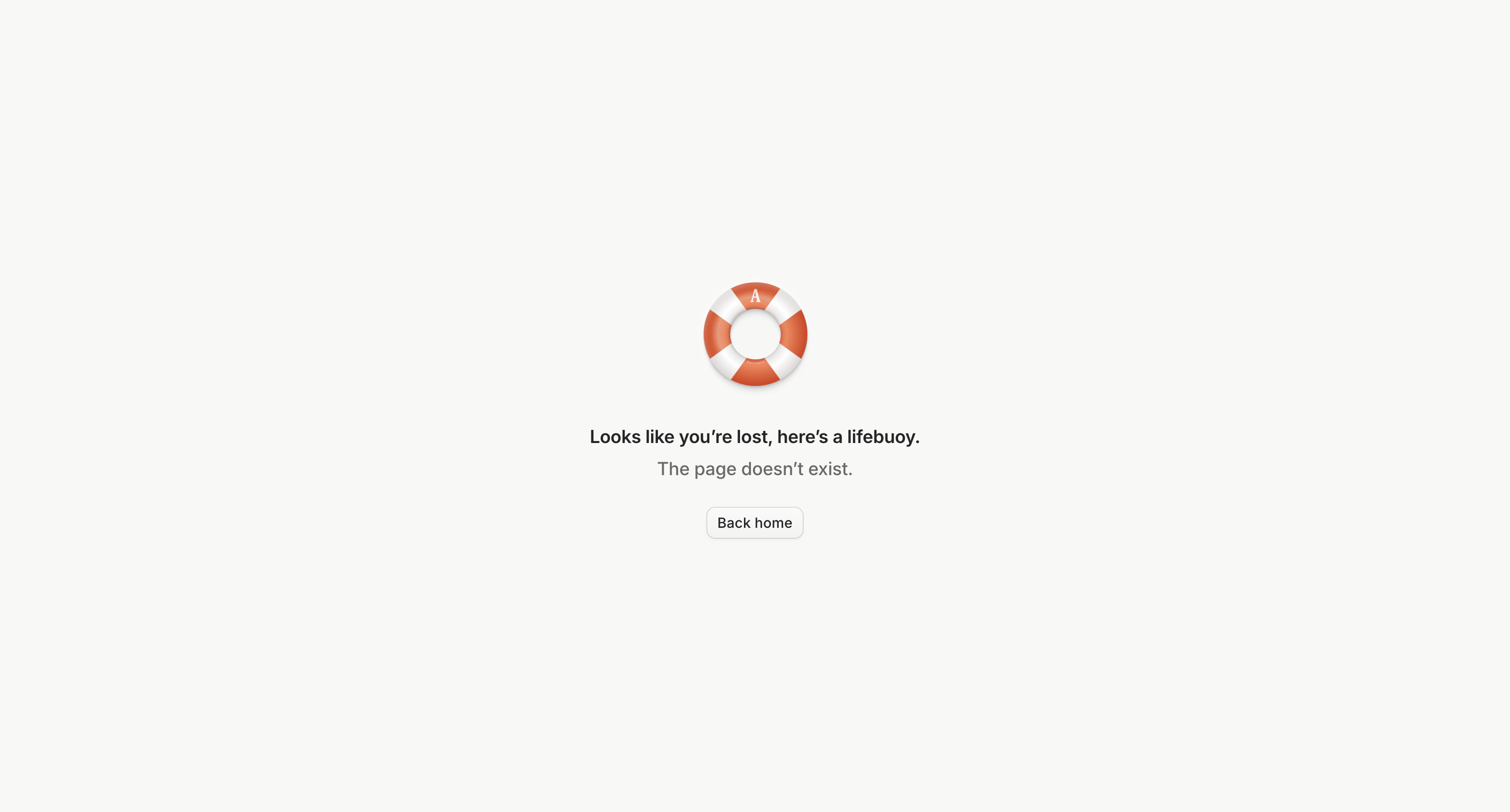 Aboard - The page you are looking for doesn’t exist | Aboard screen