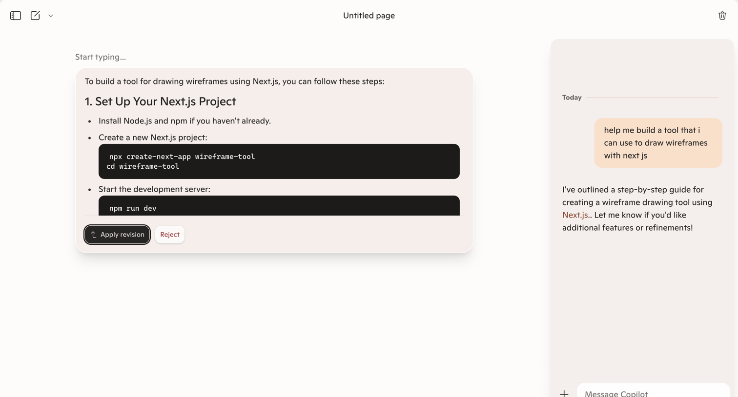 Copilot - Microsoft Copilot: Your AI companion screen