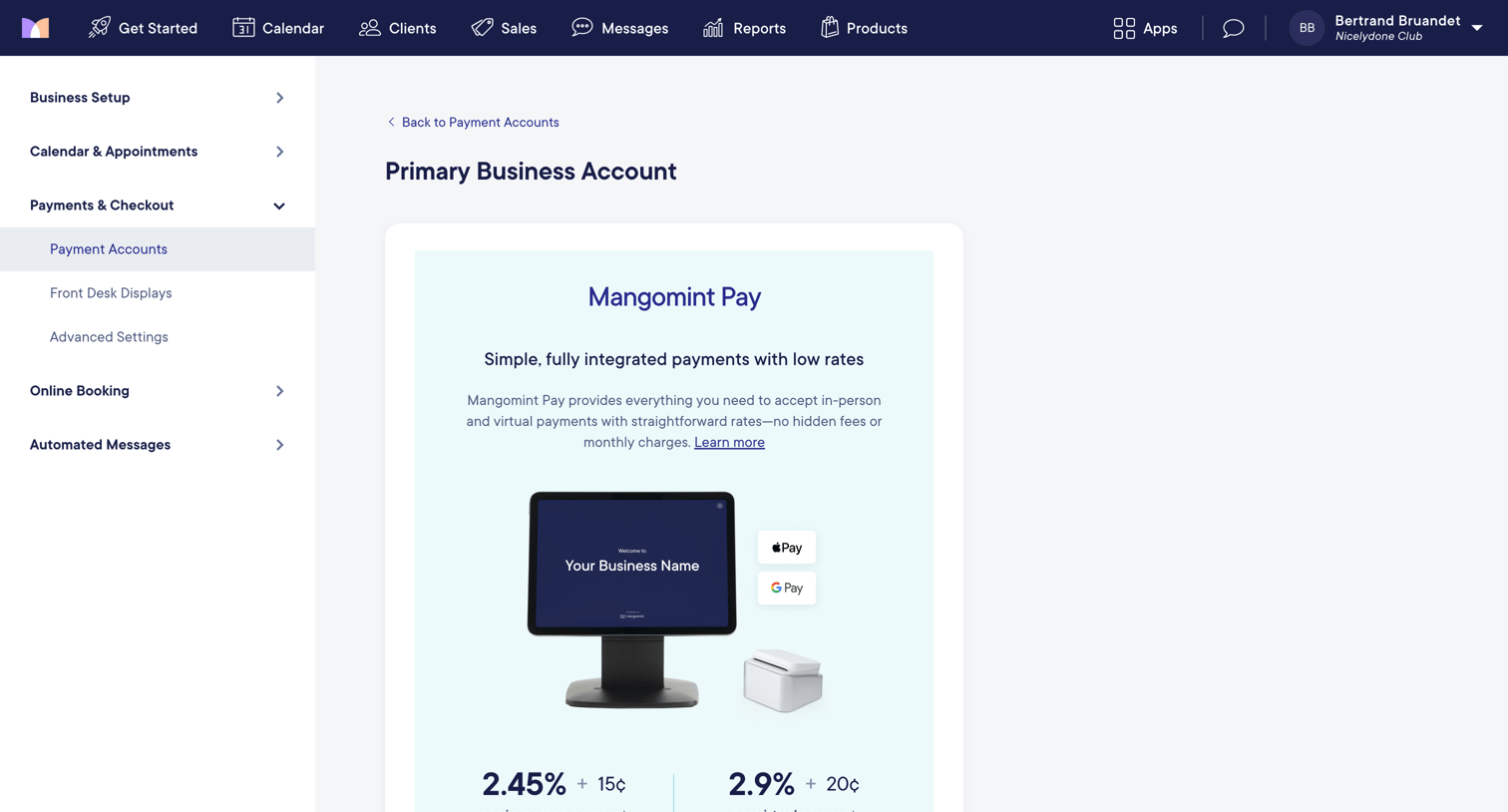 Mangomint - Mangomint App screen