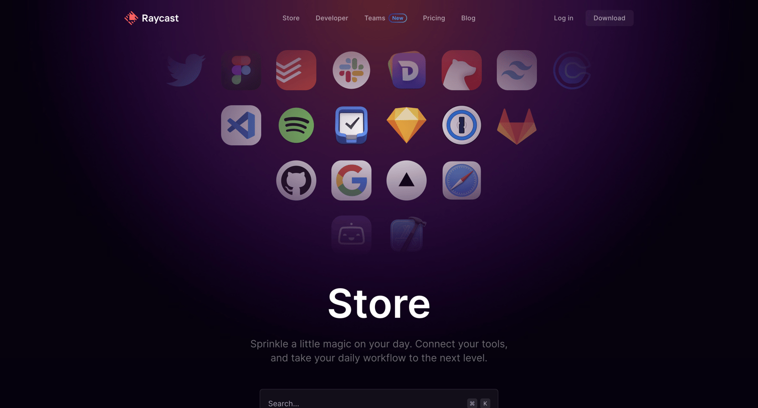 Raycast Store from Raycast