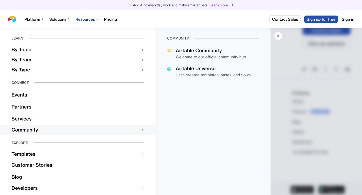 Airtable - Enterprise services for transformation at scale | Airtable screen