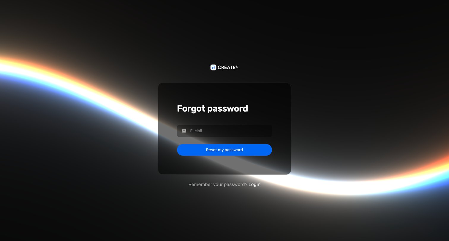 Create Video - httpswww.create.videoforgot screen