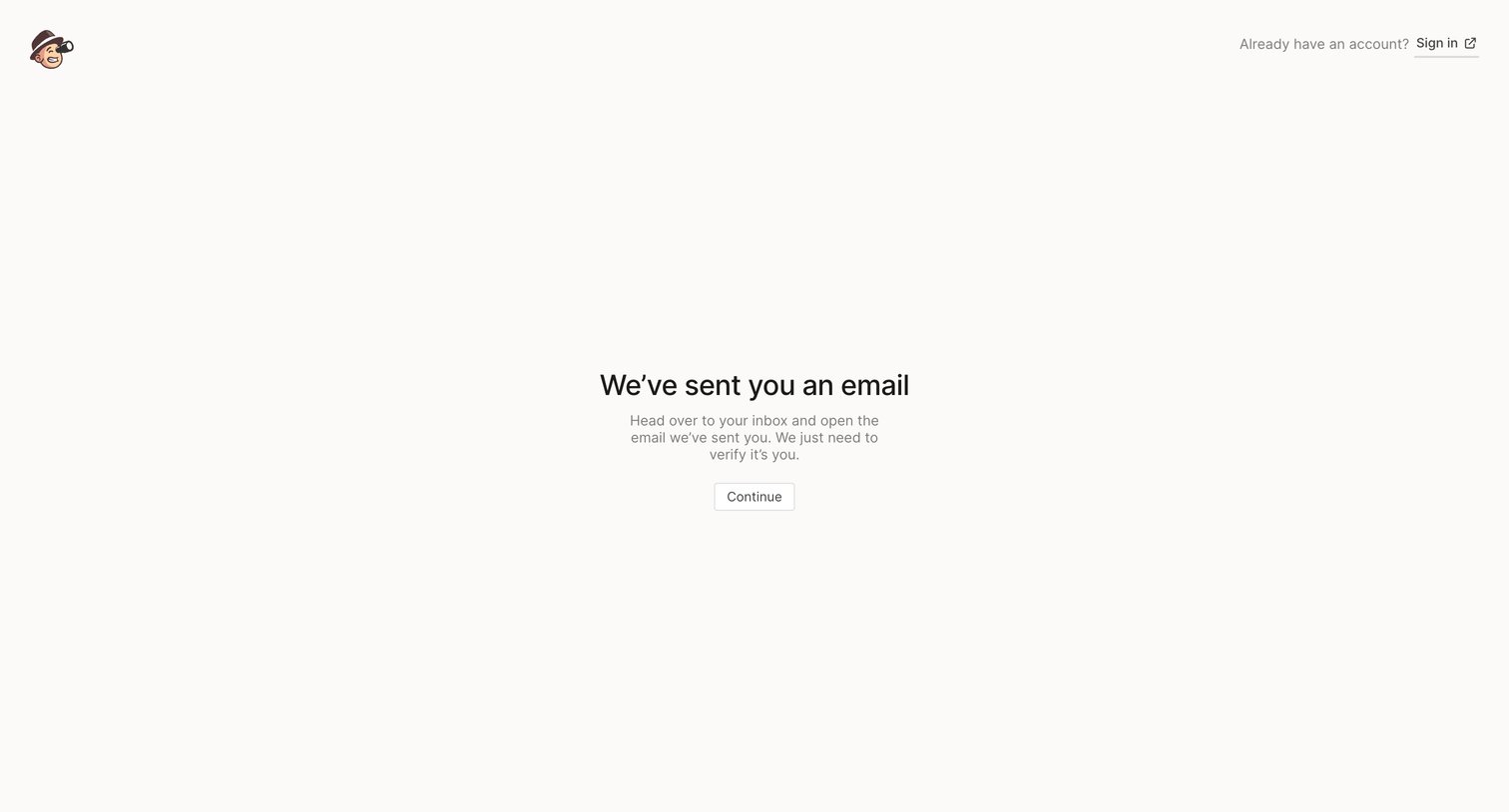 QuestionScout - Signup - QuestionScout screen