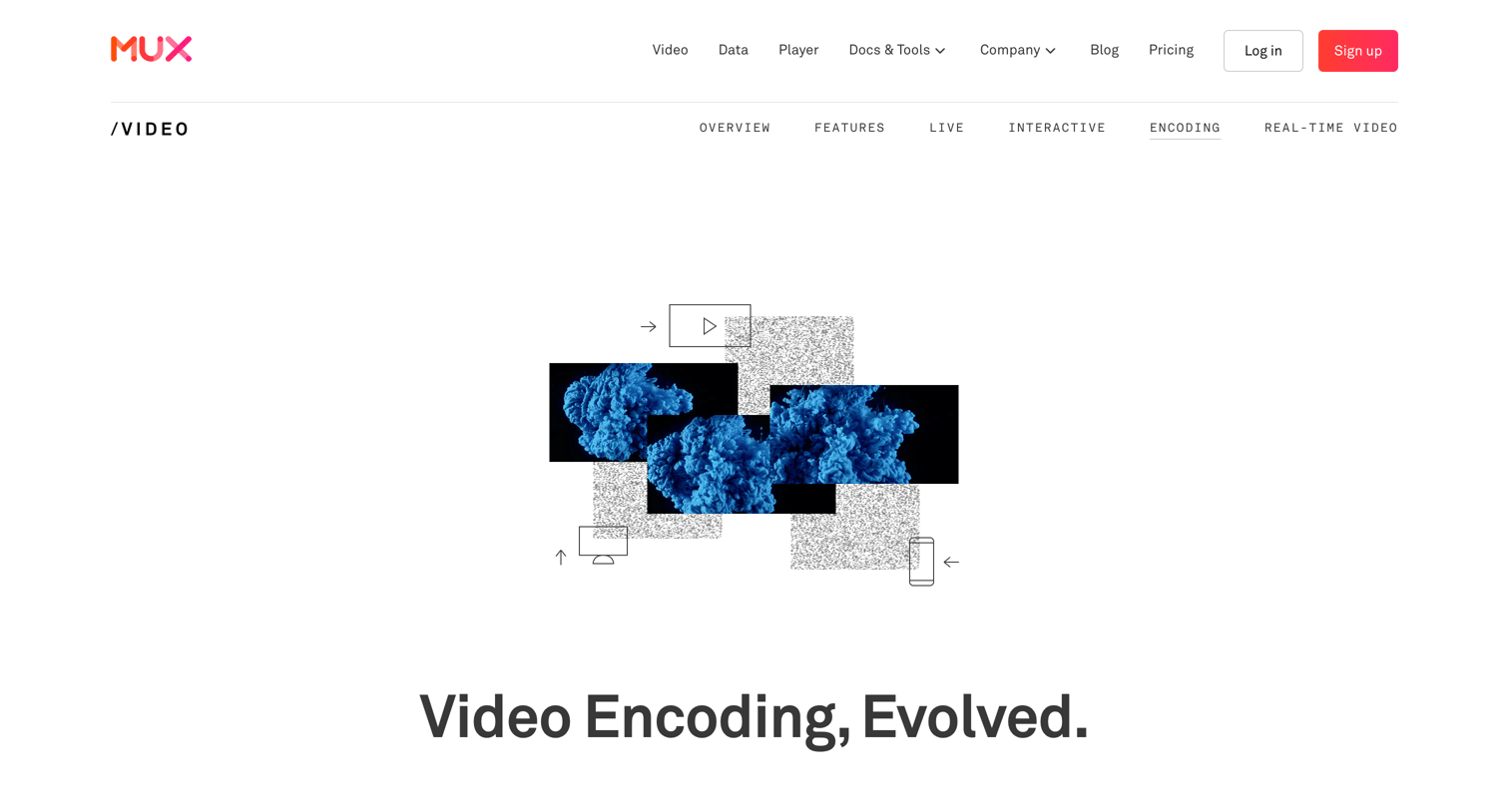 Mux - Encoding | Mux screen