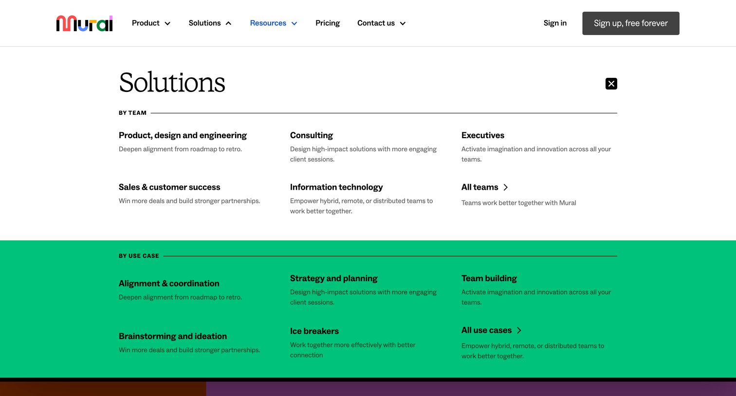 Mural - Mural is a collaborative intelligence company | Mural screen