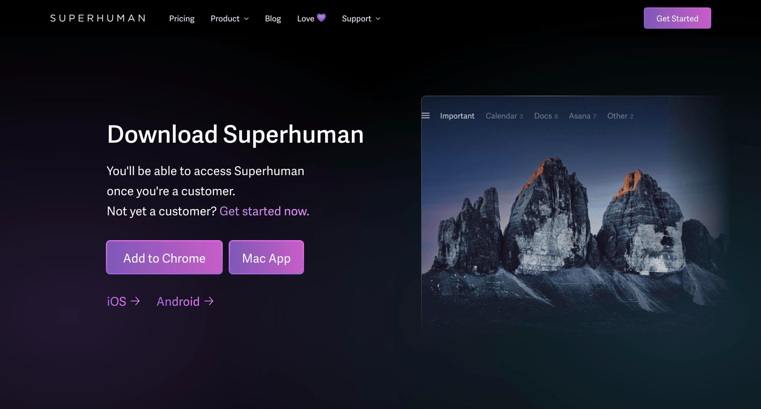 Superhuman - Superhuman | Download screen