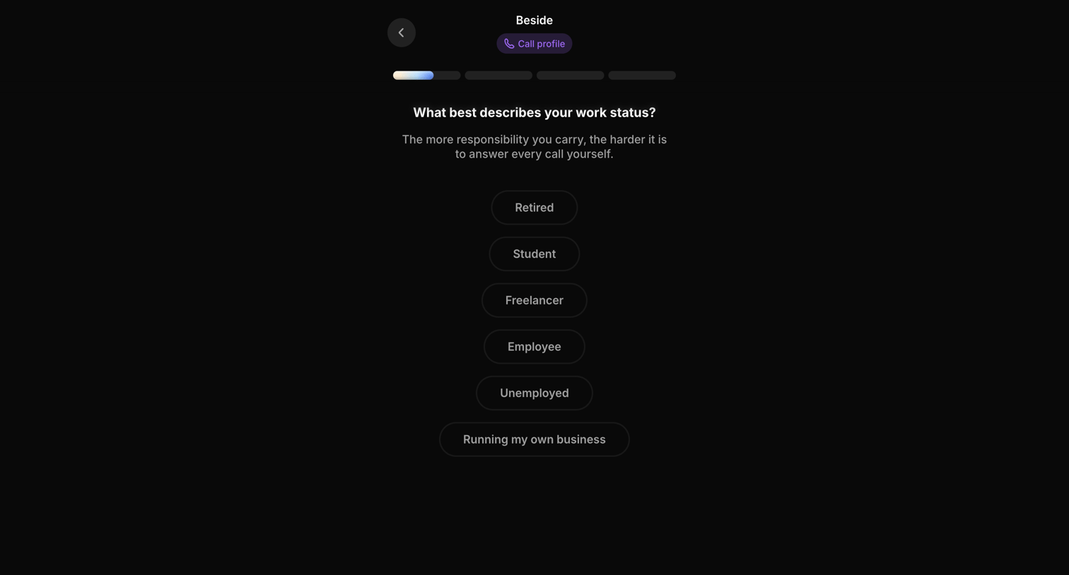 Beside - Beside | Join - Beside screen