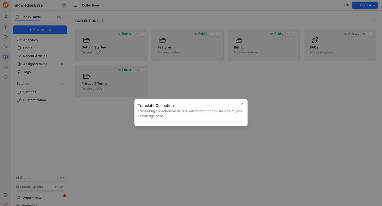 FeatureOS - Collections | Nicelydone screen