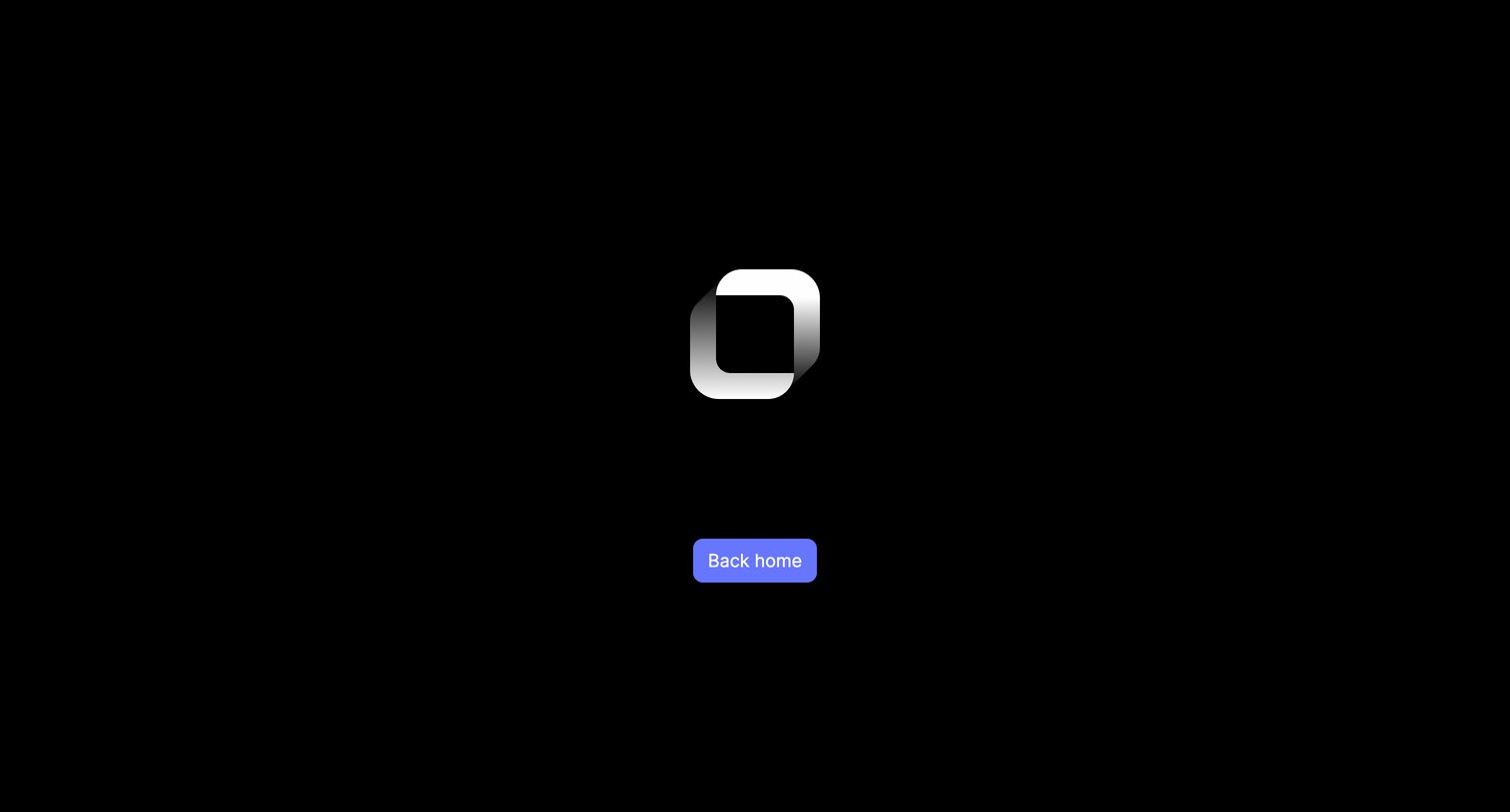 Outverse - Not Found screen