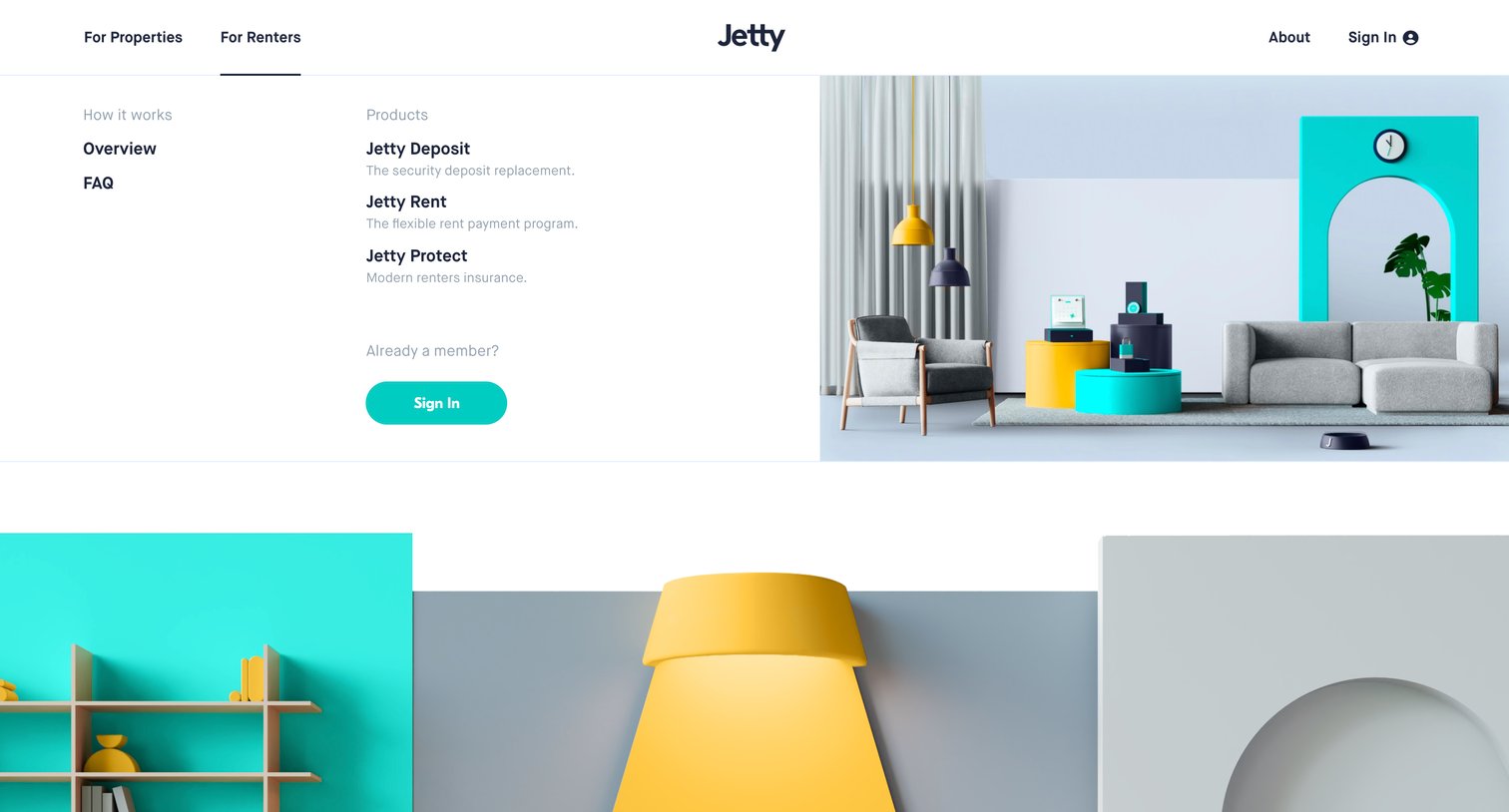 Jetty - Jetty | Financial services for renters. screen
