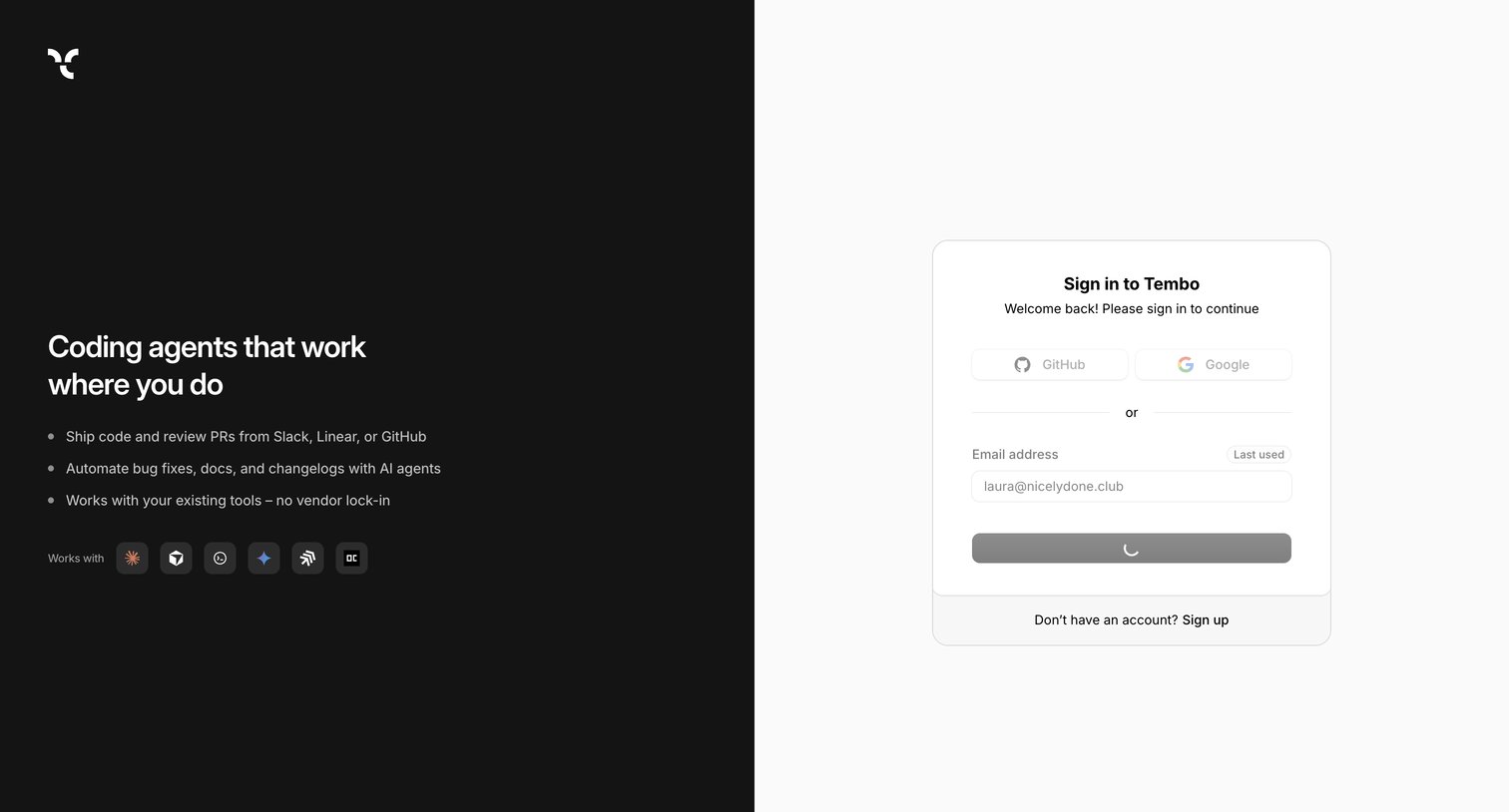 Tembo — Coding agents that work where you do from Tembo