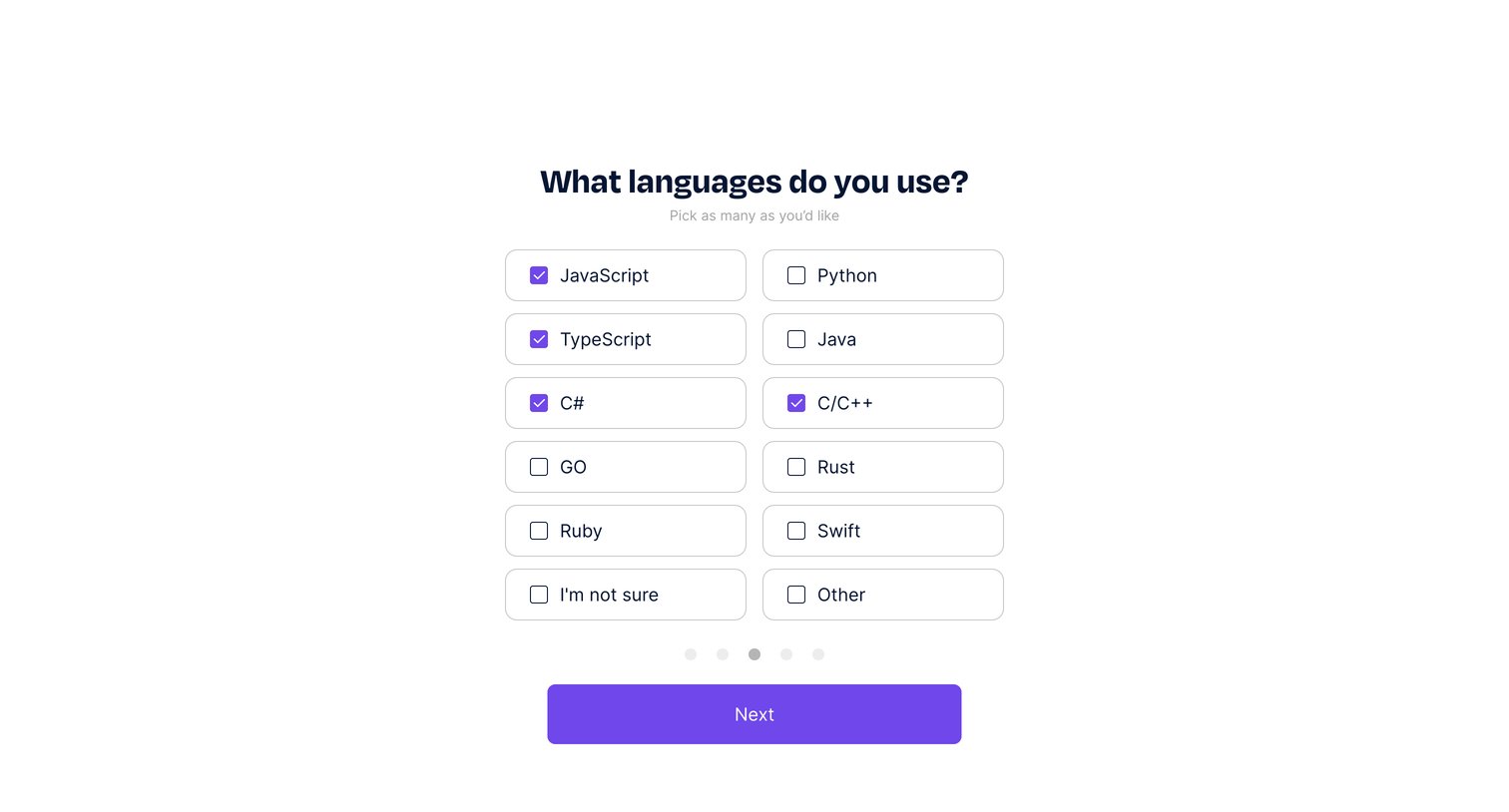 Dopt - Welcome to Dopt screen