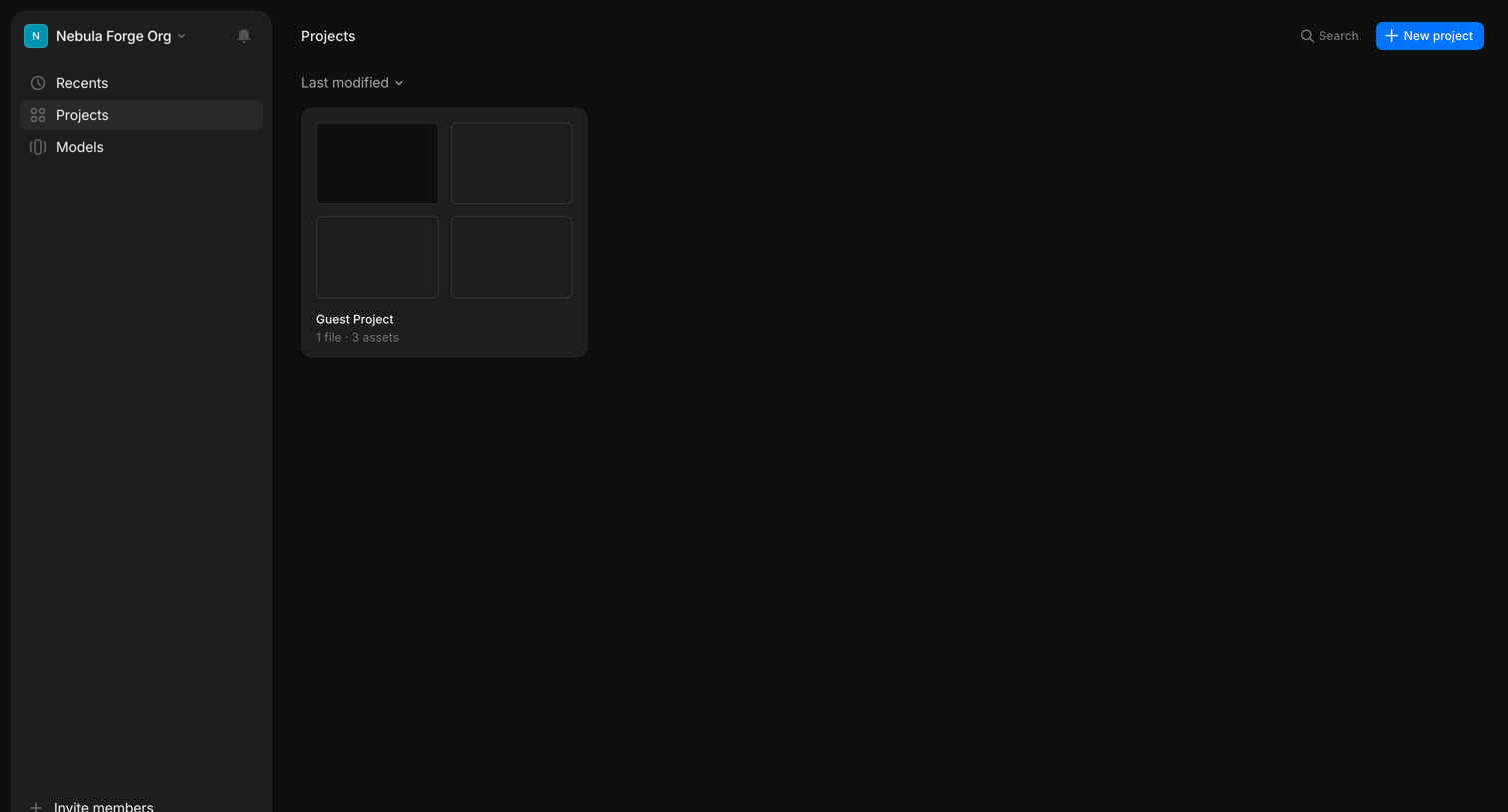 Morphic - Test 01 / Guest Project - Morphic Studio screen