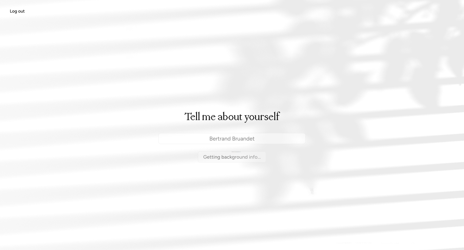 Cofounder screen