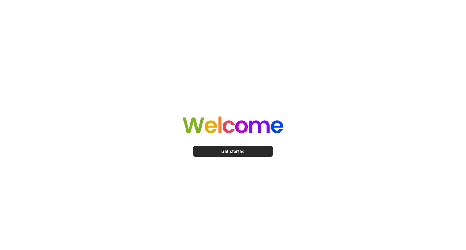 Height - Get started - Height screen