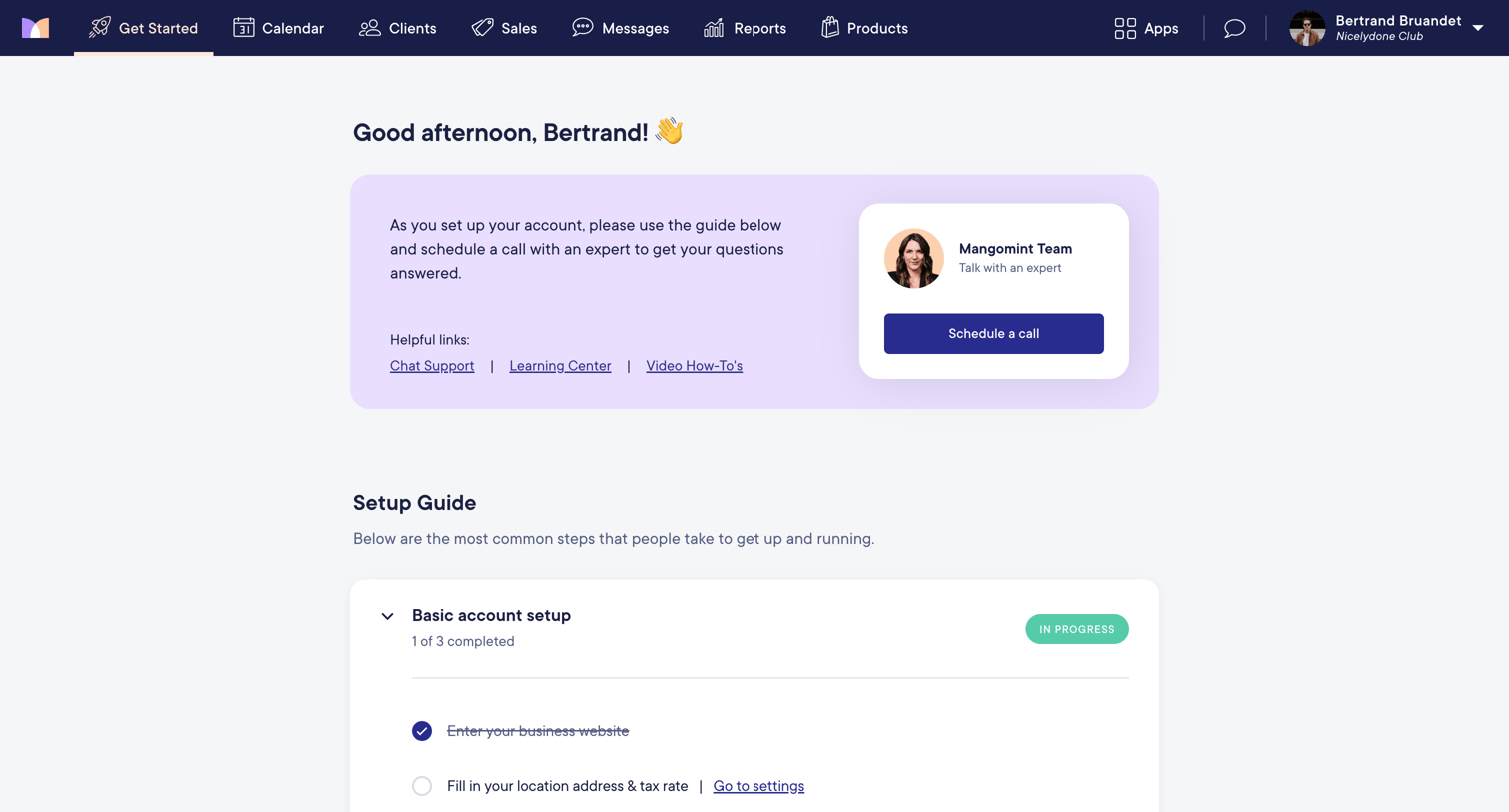 Mangomint - Mangomint App screen