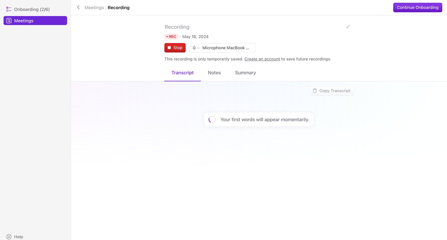 Limitless screen