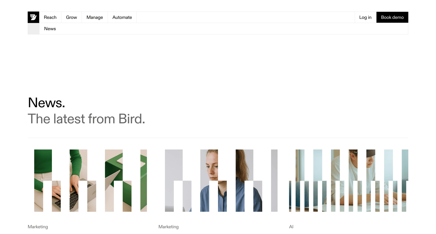 Bird - News Bird (formerly MessageBird) screen