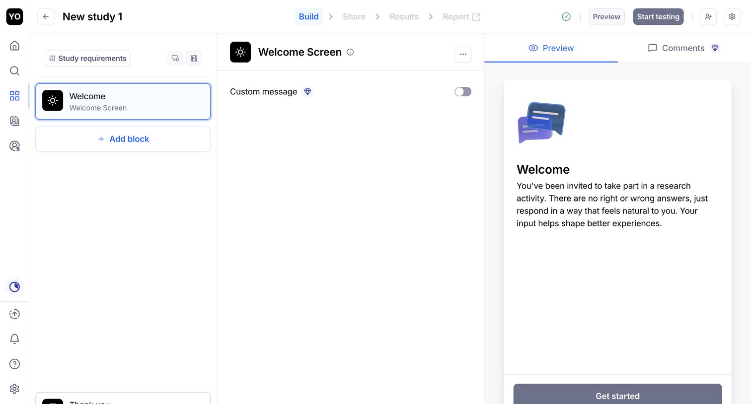 Maze - Your first project - Maze Draft screen