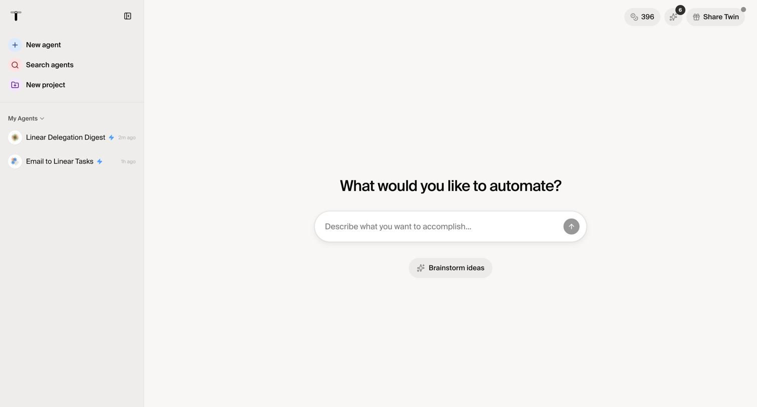Twin - Twin - Automate anything screen