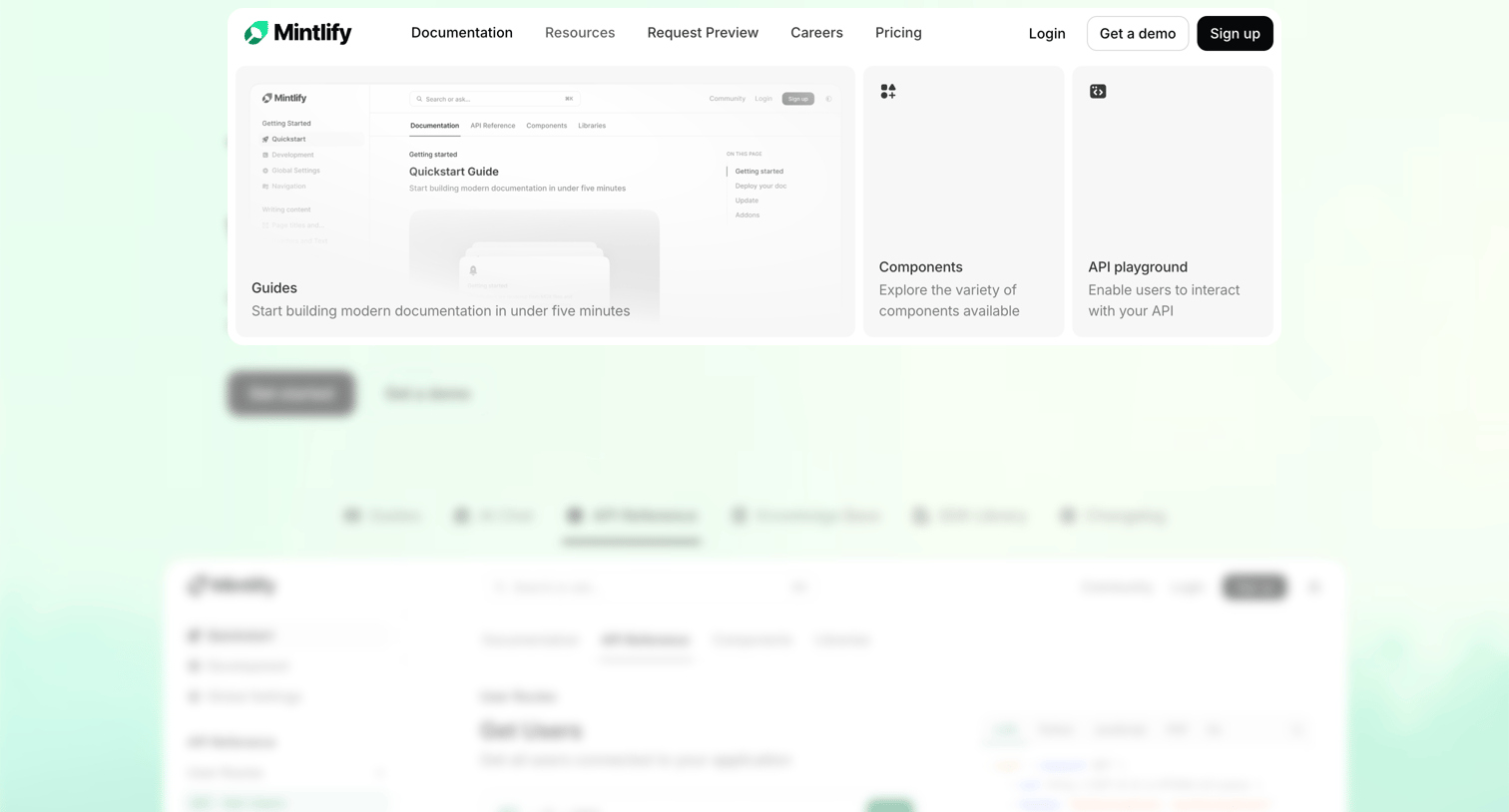 Mintlify - Mintlify — The documentation you want, effortlessly screen