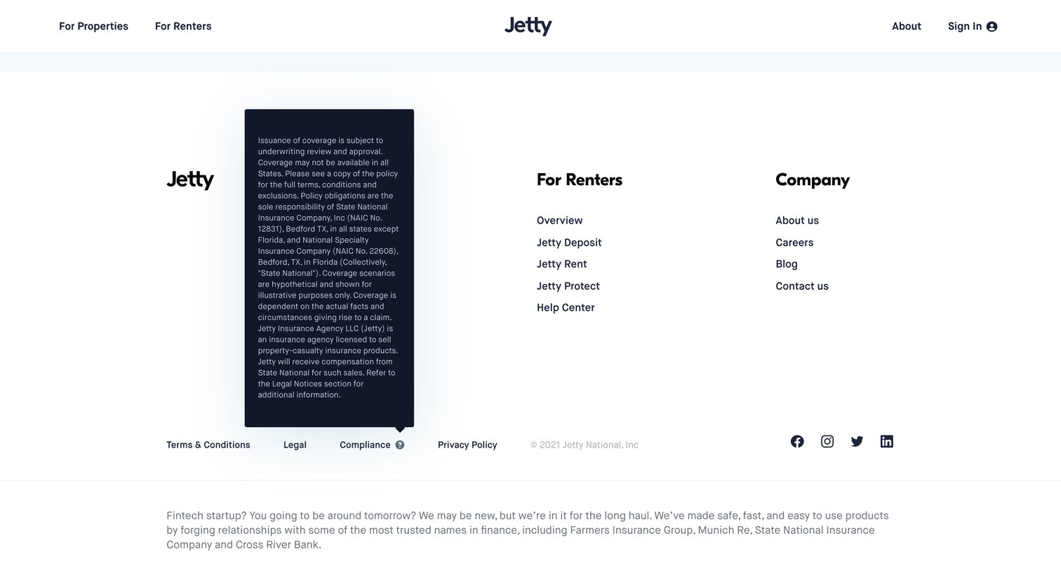 Jetty - Jetty | Financial services built for renters. screen