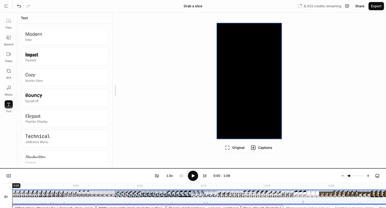 Elevenlabs - Studio | ElevenLabs screen