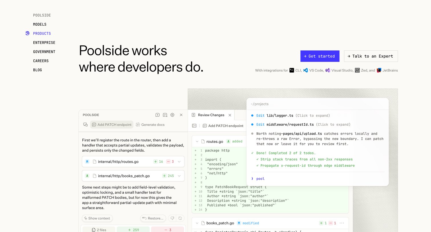 Poolside - Products — Poolside screen