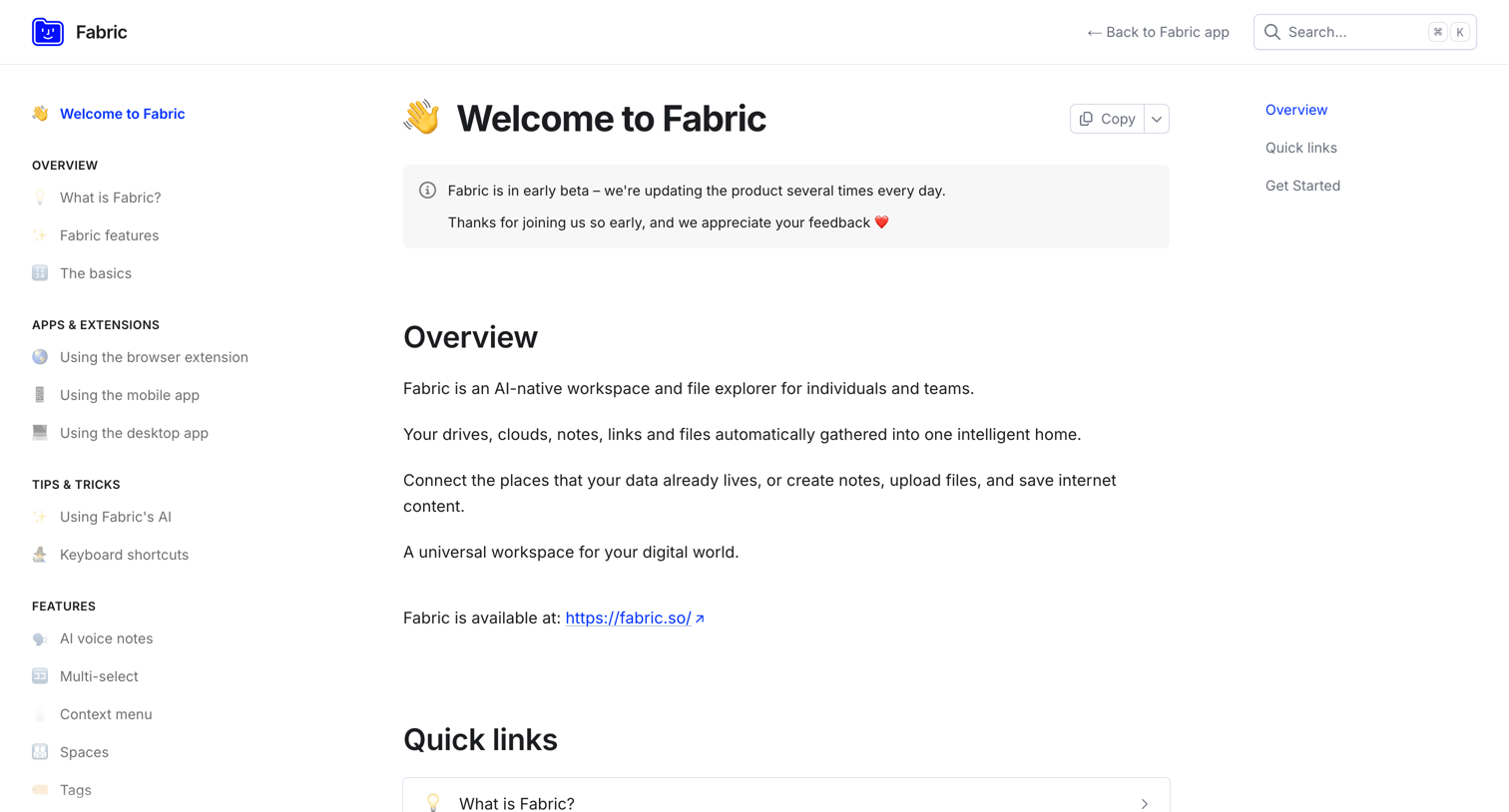 Welcome to Fabric | Fabric from Fabric