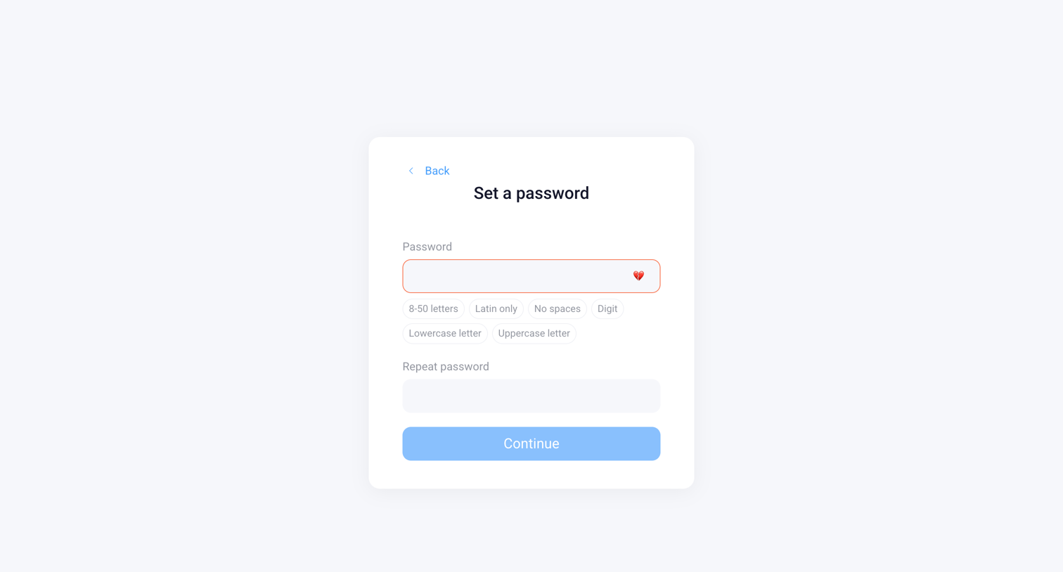 Orchestra - Orchestra - Login screen