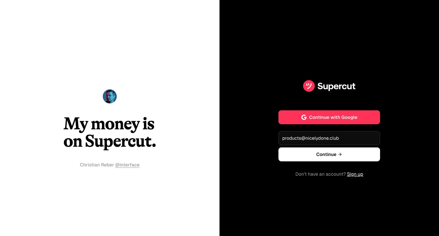 Supercut - M75UPXQ66SDUA screen