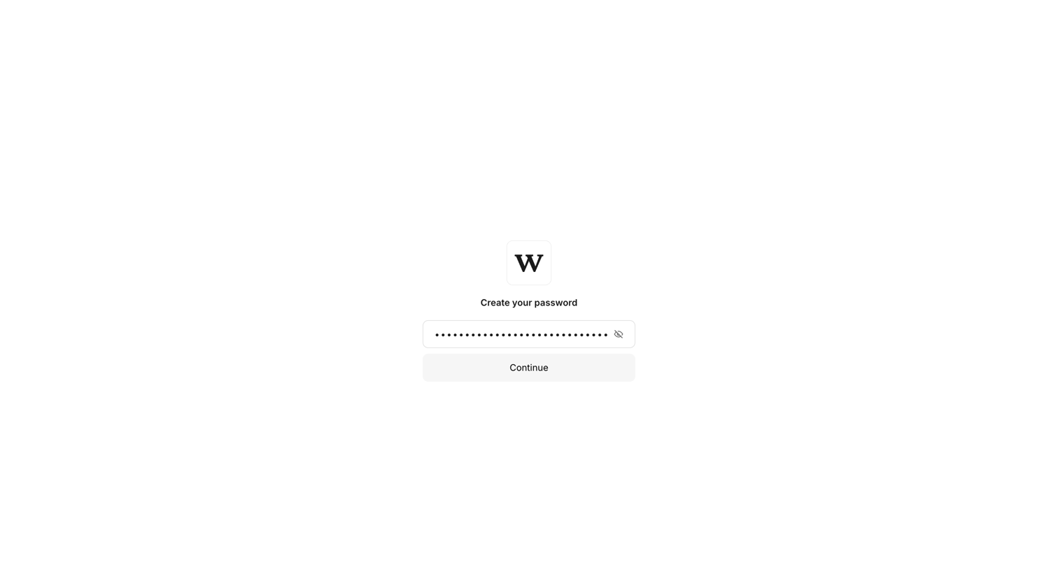 Workflow screen