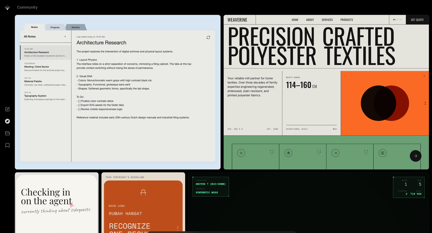 Variant - Variant – Endless designs for your ideas, just scroll screen