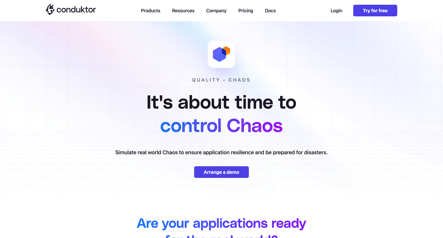 Conduktor - Conduktor Chaos | The Apache Kafka Platform screen